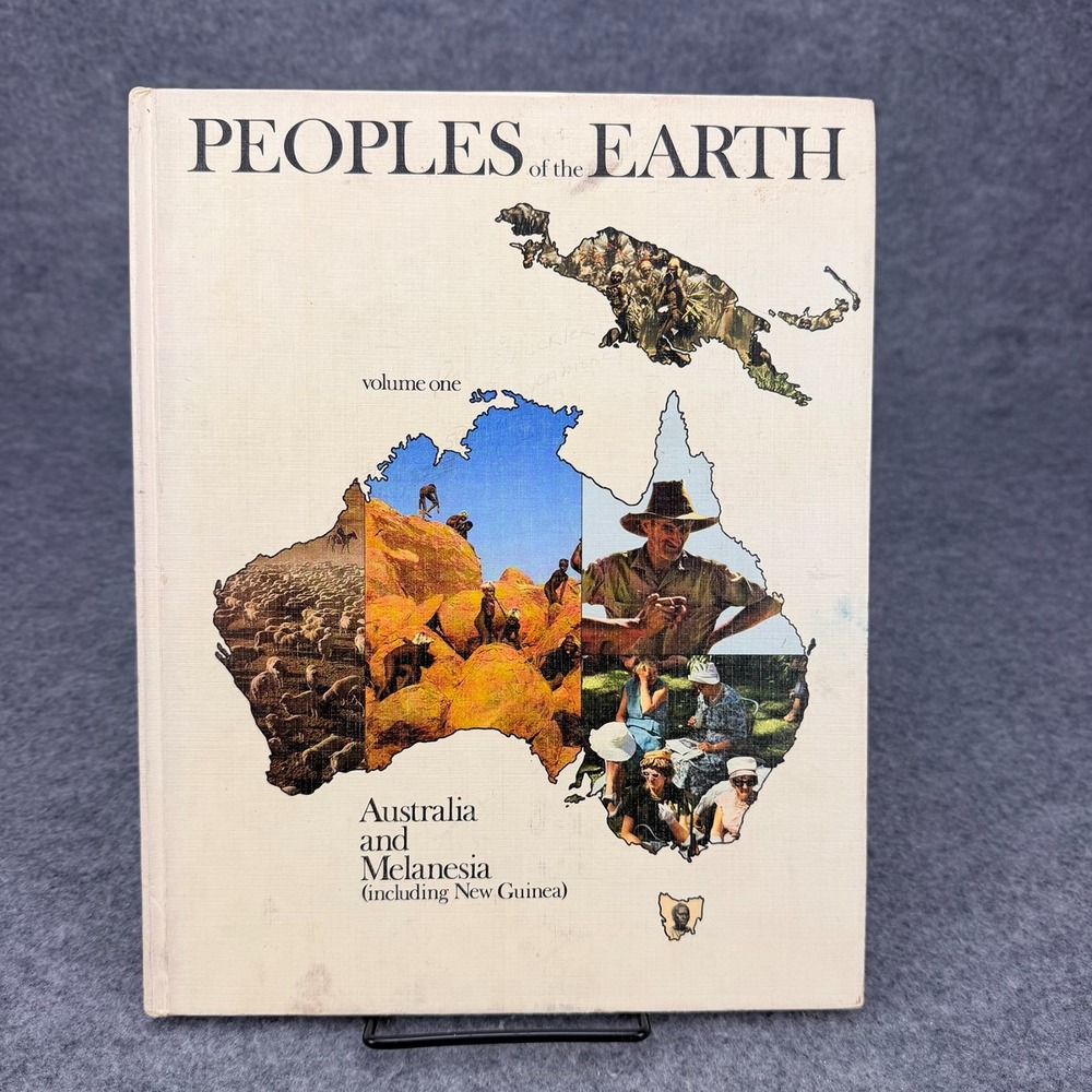 Peoples of the Earth Vol 1 Australia and Melanesia Danbury Press Hardcover 1972